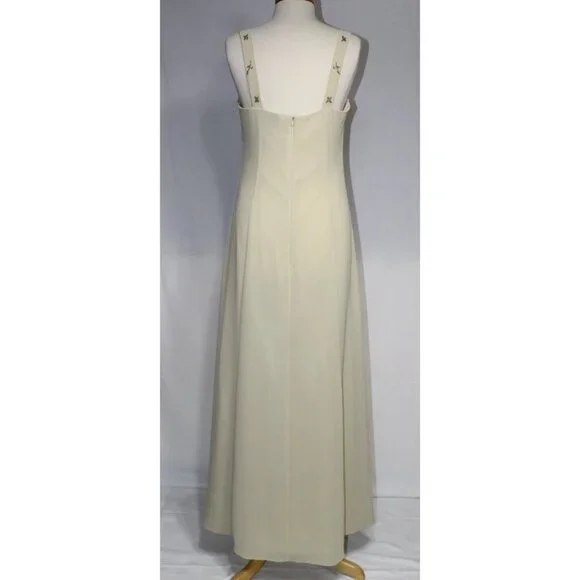 Poly USA #5392 Chiffon Mother of the Bride or Groom-SIZE L-GOLD-NEW W/Tags - Picture 4 of 6